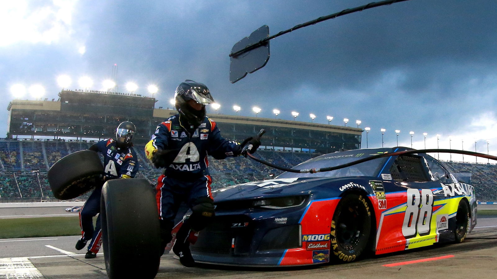 Alex Bowman ponders what if after second place run at Kansas